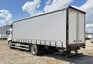 JAC N200 (20т) БОРТ-ТЕНТ СДВИЖНЫЙ ШТОРЫ И КРЫША 9,2м